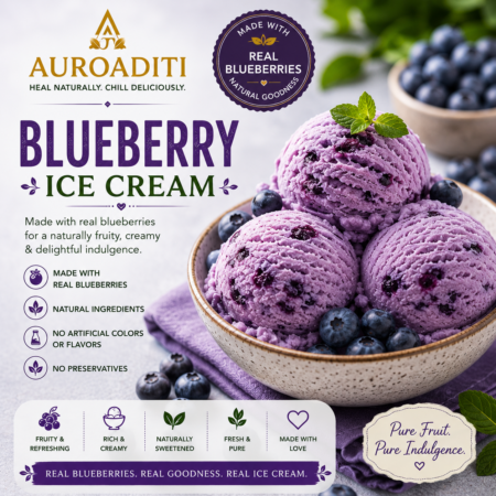 Blueberry Ice Cream